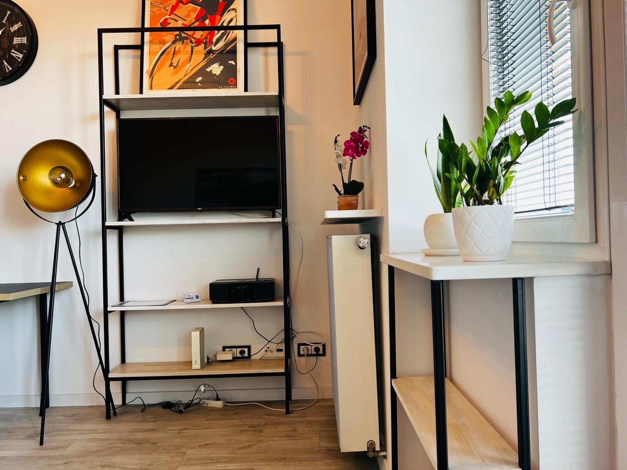 Apartamento Lazienki Krolewskie Z Antresola I Widokiem Varsovia
